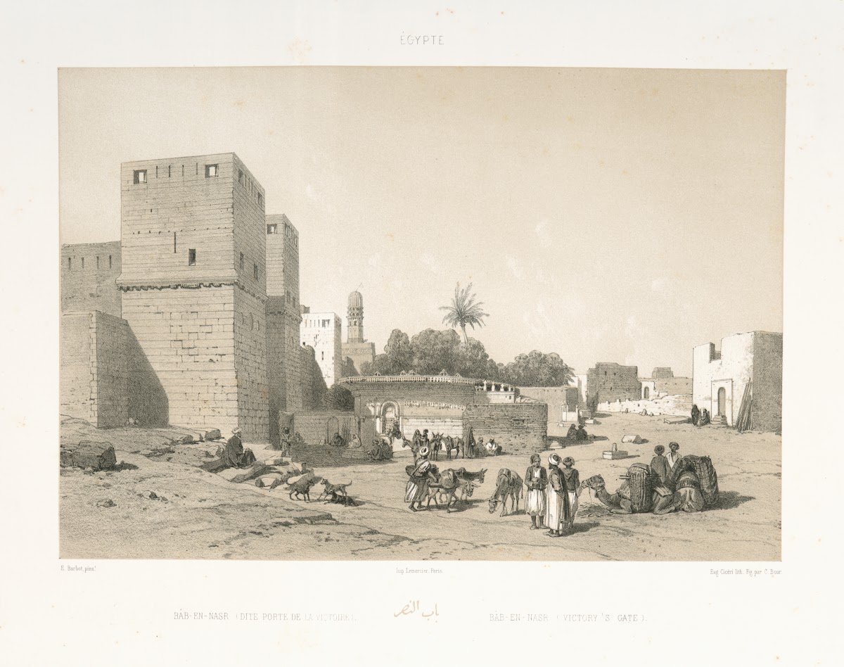Bâb En Nasr Dite Porte De La Victoire Bâb En Nasr Victorys Gate 1851