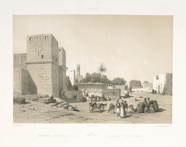 Bâb En Nasr Dite Porte De La Victoire Bâb En Nasr Victorys Gate 1851