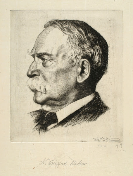 Portrait of N Clifford Ricker