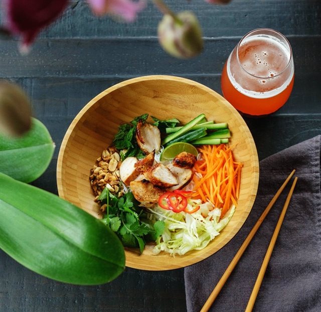 Bún Trộn Thịt Gà