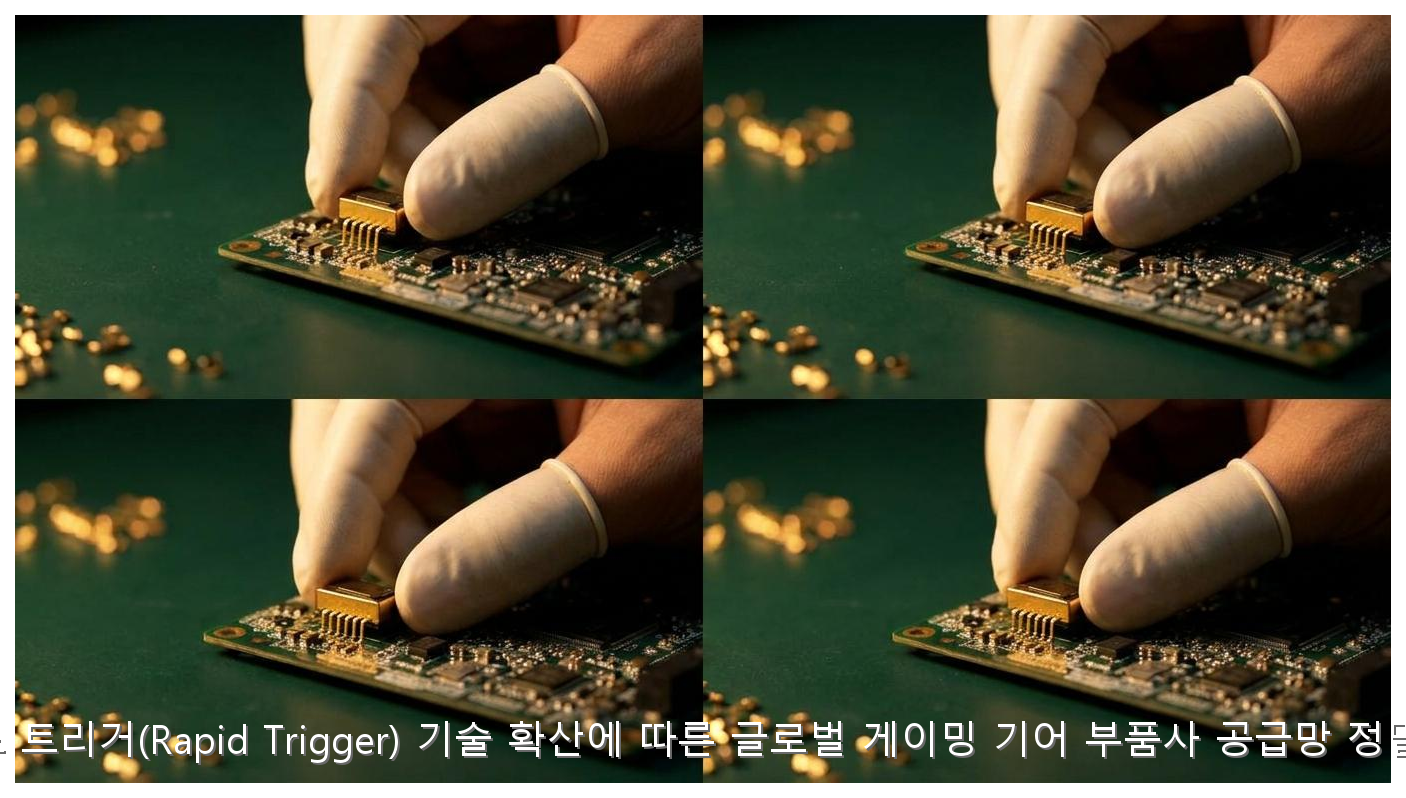 래피드 트리거(Rapid Trigger) 기술 확산에 따른 글로벌 게이밍 기어 부품사 공급망 정밀 분석 핵심 안내 및 분석 인포그래픽 (2)