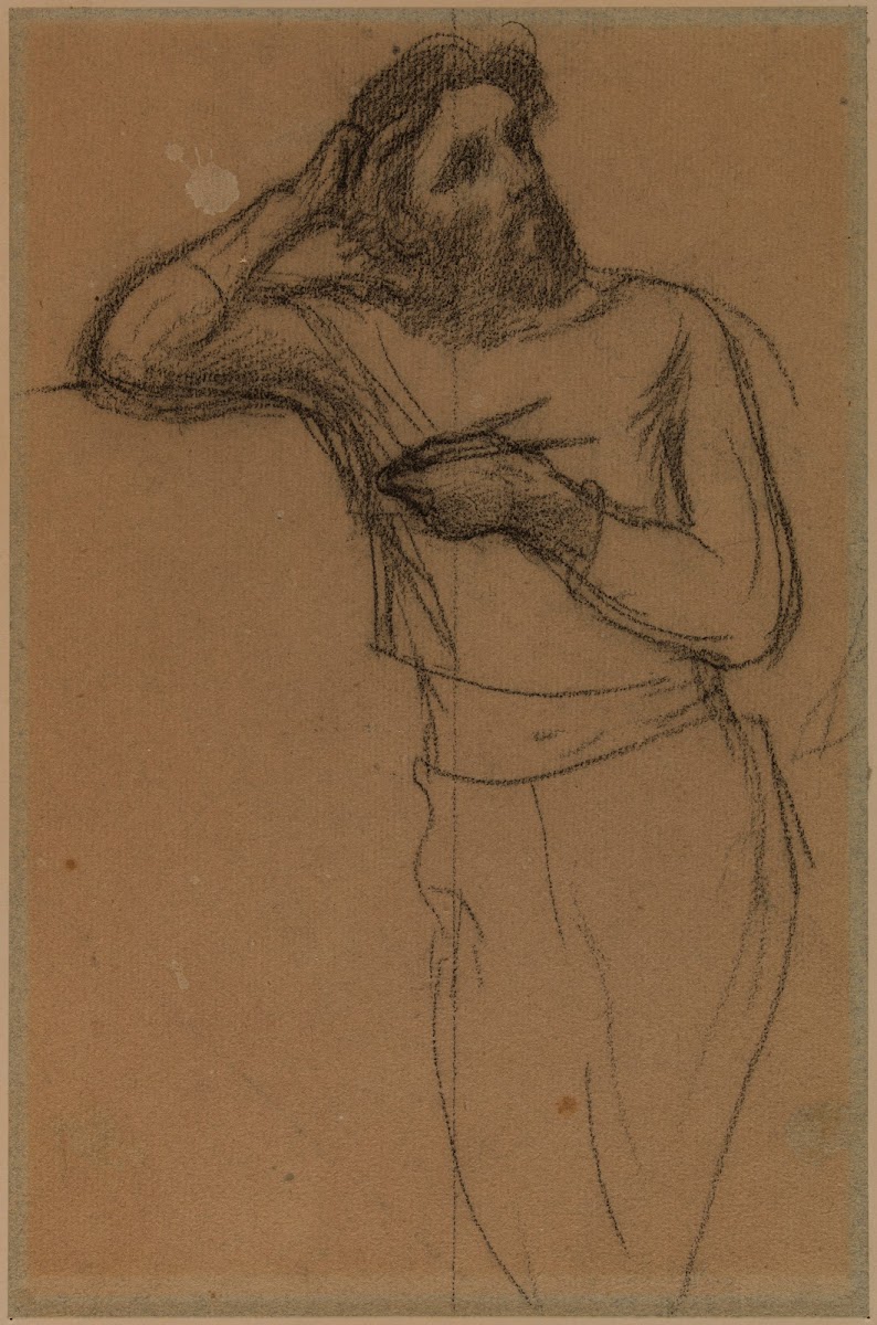Homme vêtu de face vu jusquaux genoux 1888 1891
