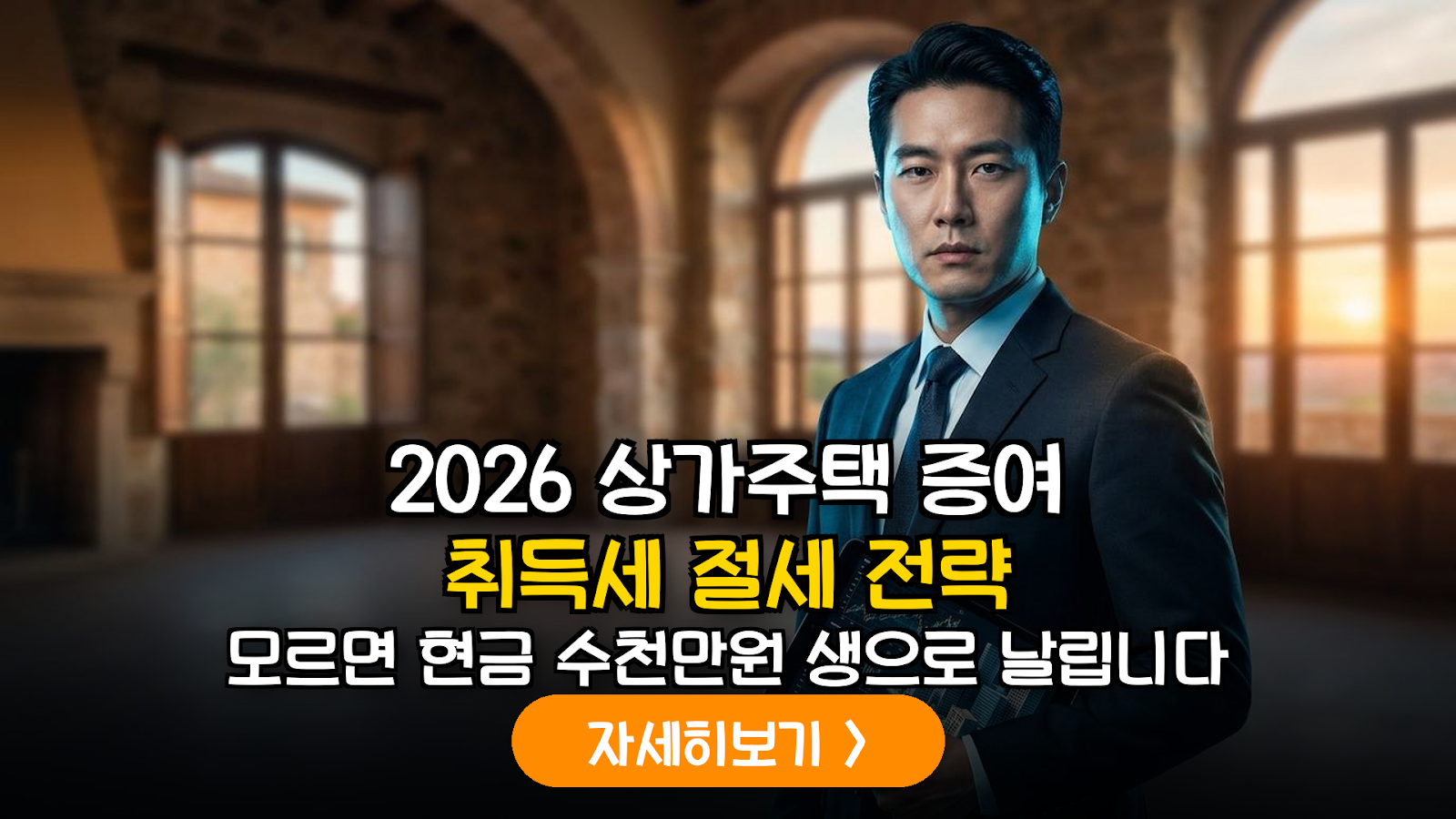 2026 상가주택 증여 취득세 절세 비법