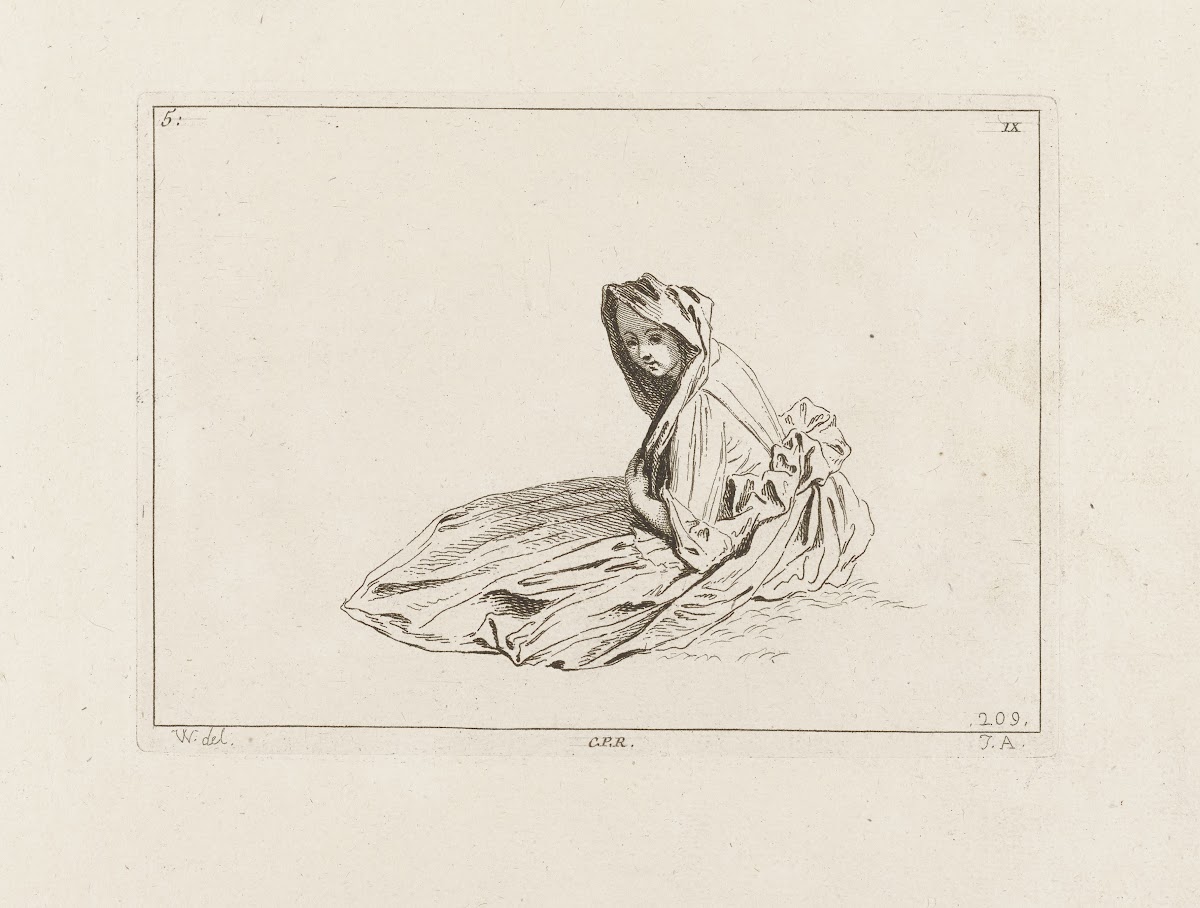 Costume Plate No 209 18th century