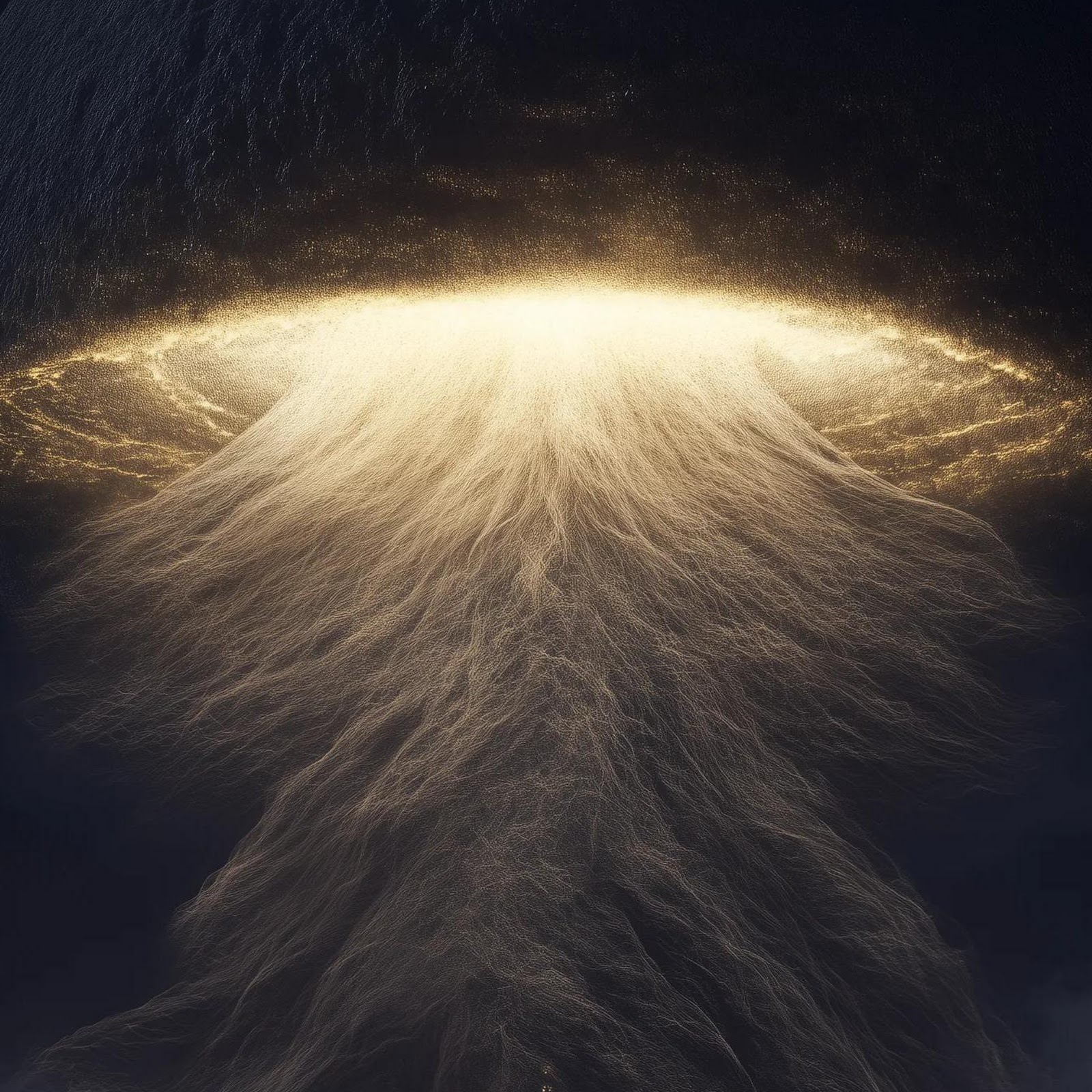 Download Celestial Light Over Ancient City Full HD iPhone