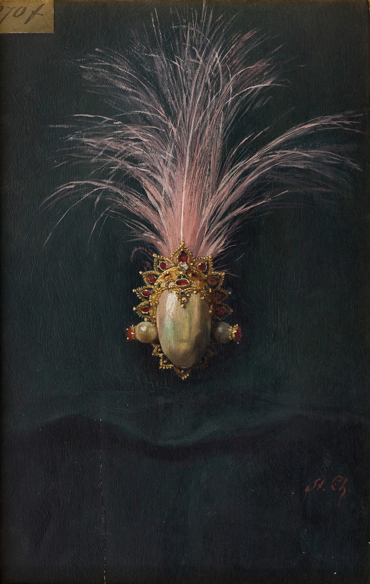 Study of an Ornamental Escuffas circa 1879
