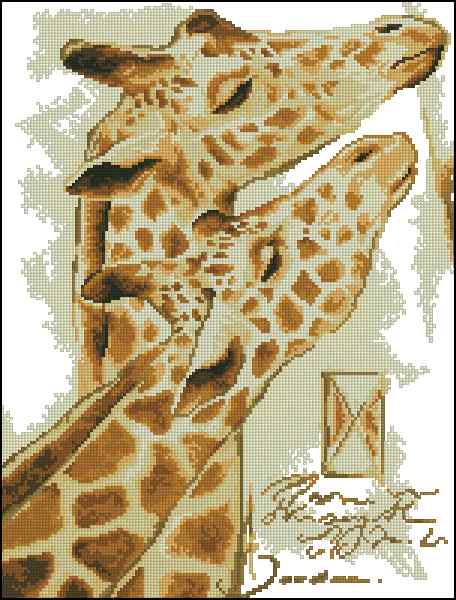 CMP 400064 Couple Giraffe