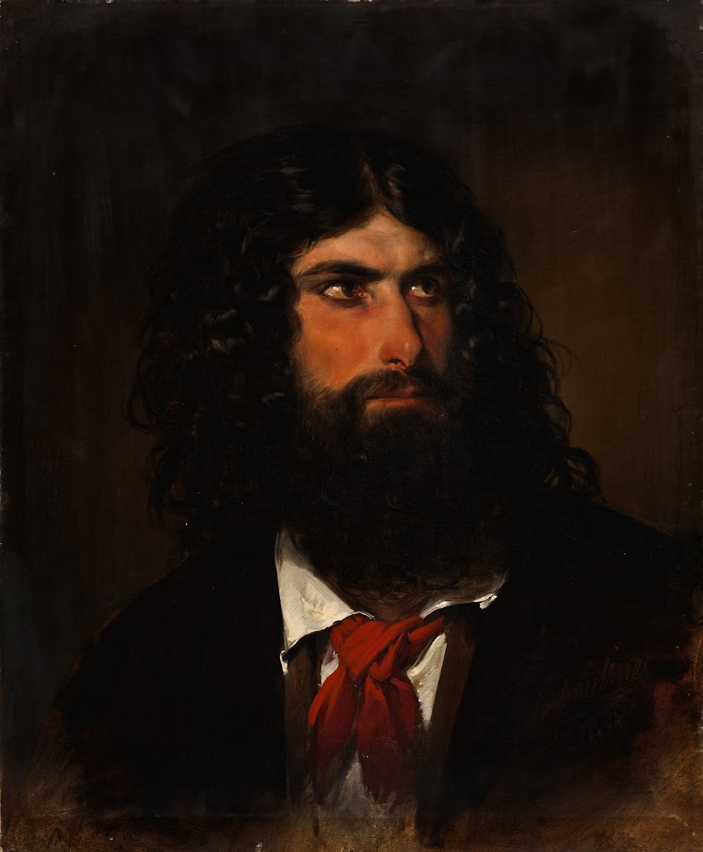 Portrait Of A Roman Peasant 1838