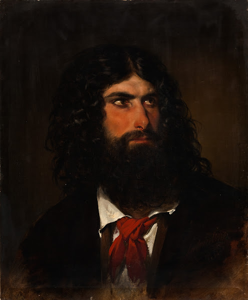 Portrait Of A Roman Peasant 1838
