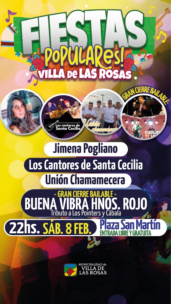Fiestas populares - Villa de las rosas