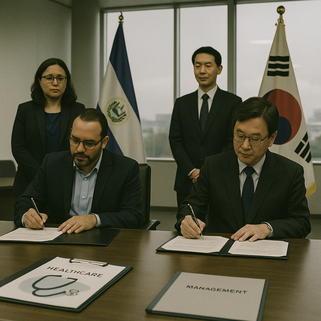 El Salvador y Corea del Sur impulsan alianzas estratégicas en salud materno-infantil