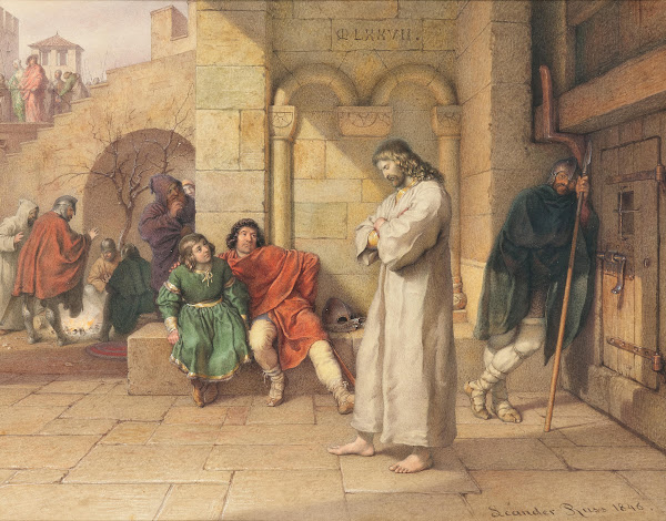 The walk of King Henry 4th to Canossa 1846