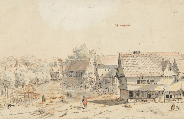 View of the hortillonages in Amiens