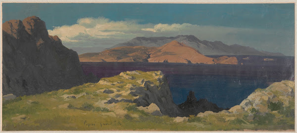 View of Capri 1858