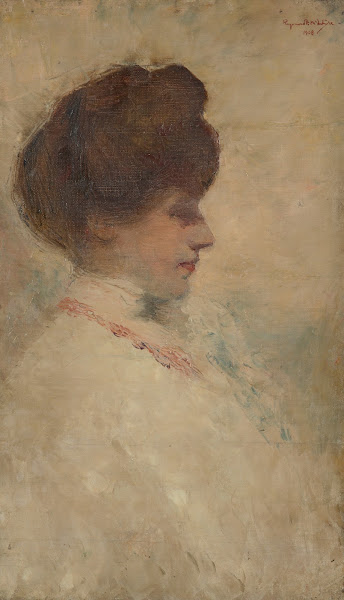 Portrait of Doris McIntyre 1908
