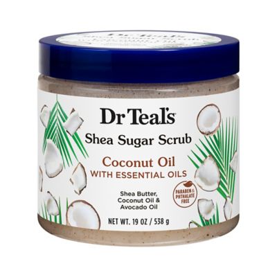 Exfoliante corporal Dr. Teal's™ Shea Sugar con aceite de coco