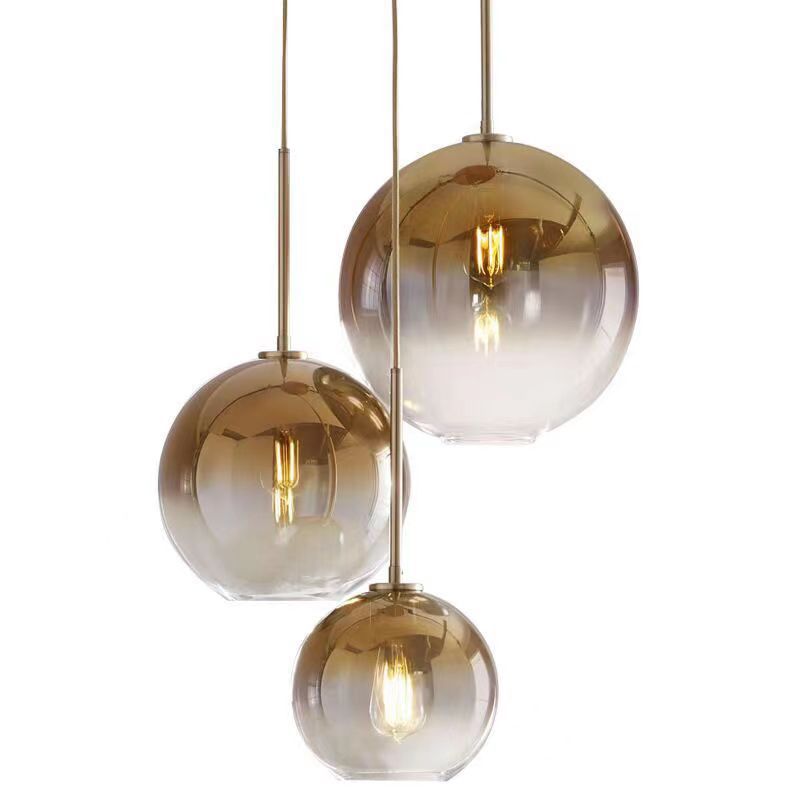 LED-Pendelleuchte im Industriestil, höhenverstellbar