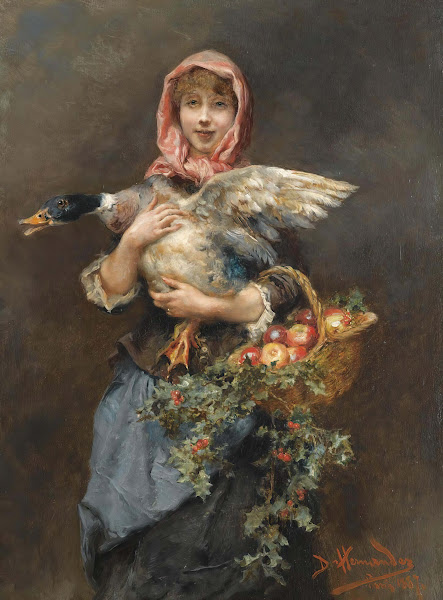Muchacha Conpato Theduck Girl 1887