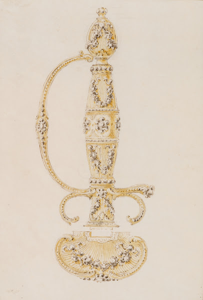 Design for the Hilt of a Small Sword ca 178090