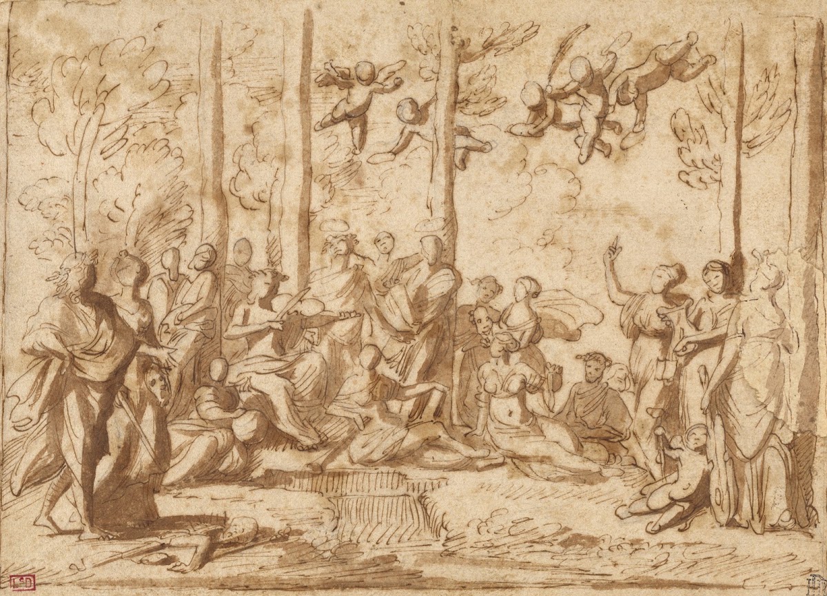 Apollo and the Muses on Mount Parnassus 16261628