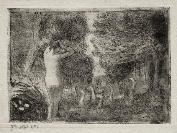 Bather and Geese 1895