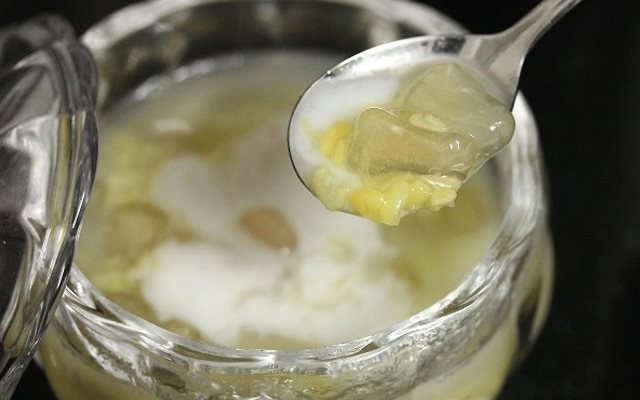 Chè Bưởi Nấu Đậu Xanh