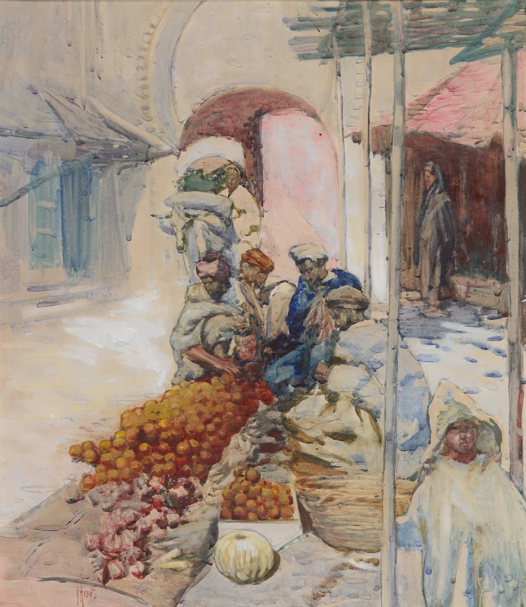 The orange sellers Tangiers 1905