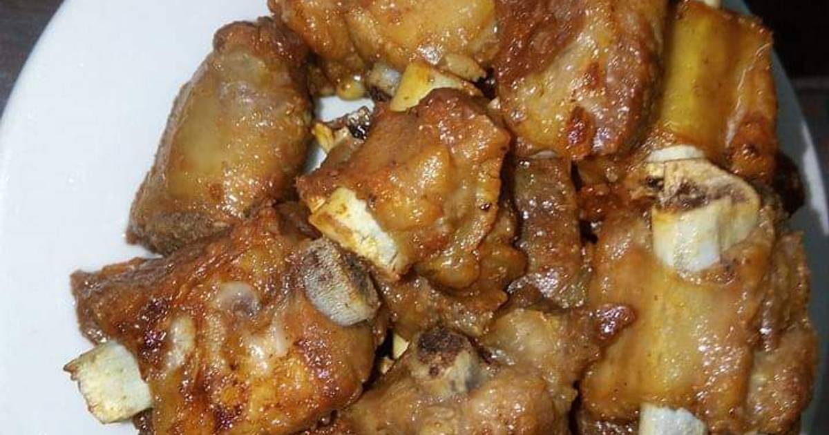 Sườn chiên nước mắm