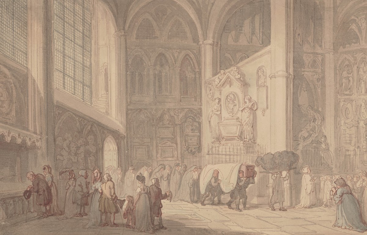 Poets Corner Westminster Abbey ca 17801825
