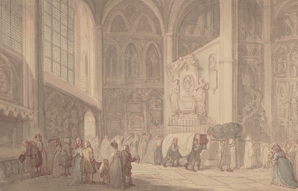 Poets Corner Westminster Abbey ca 17801825