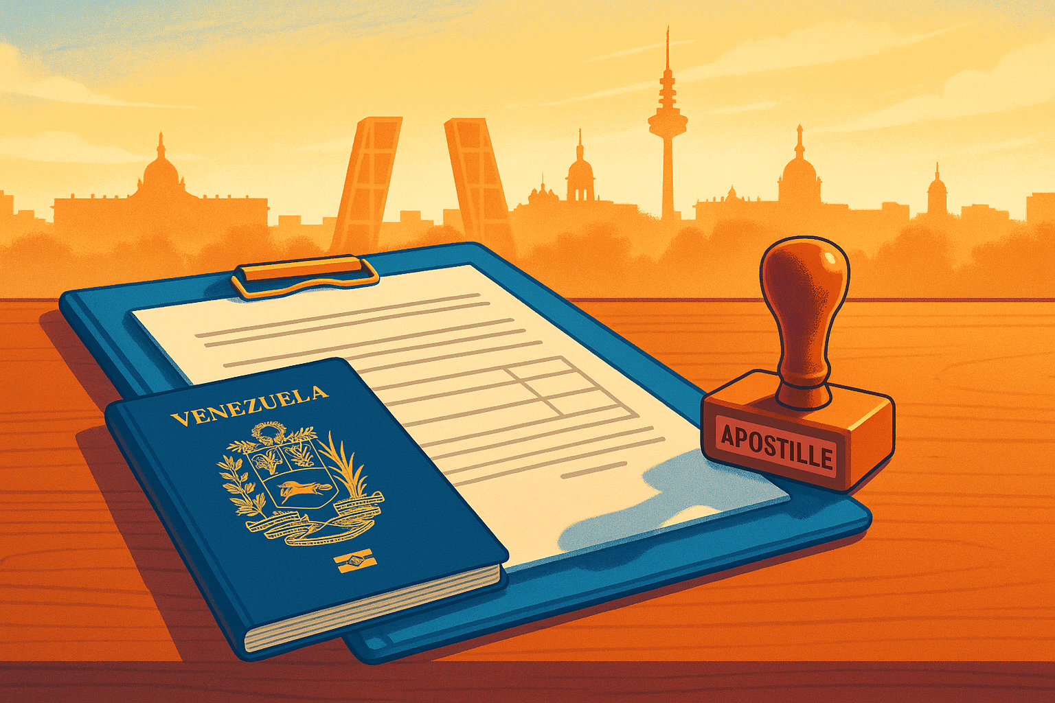 Documentos y carpeta para trámites de homologación en España