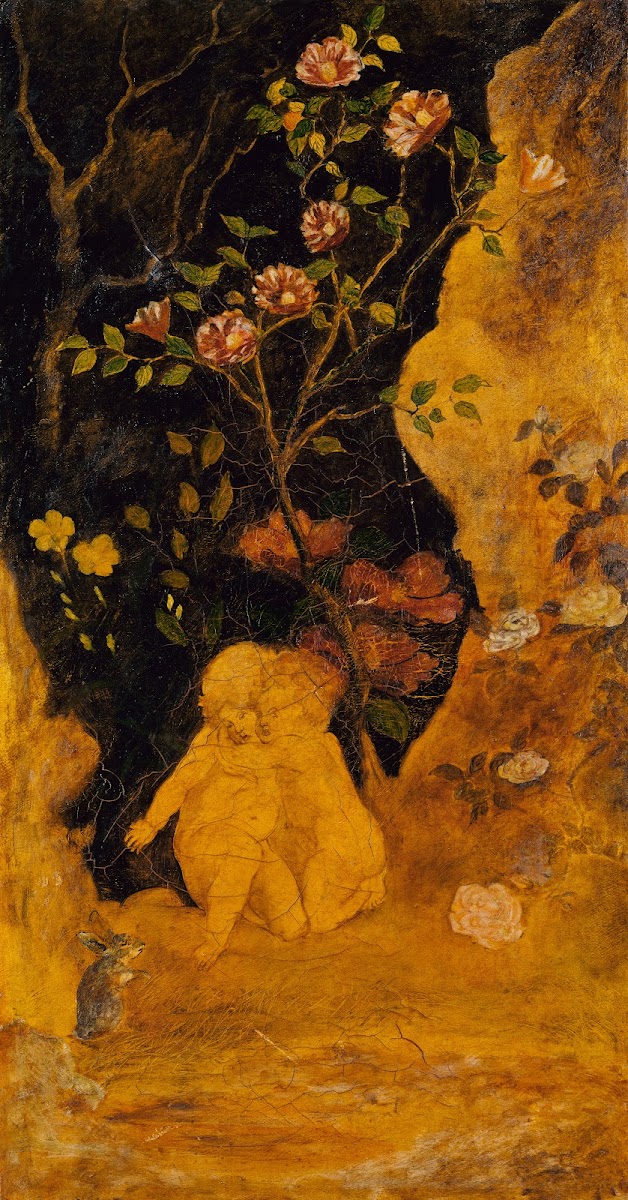 Children Frightened by a Rabbit ca 1876