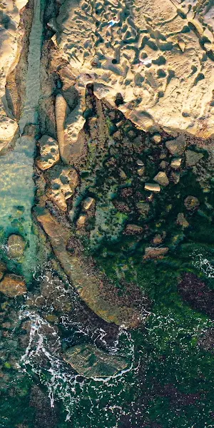 Bedrock, Camouflage, Body Of Water, Wood, Watercourse Full HD iPhone Wallpaper Background