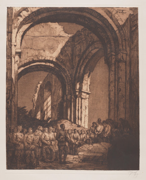 Mourning Ceremony in Messina 1917