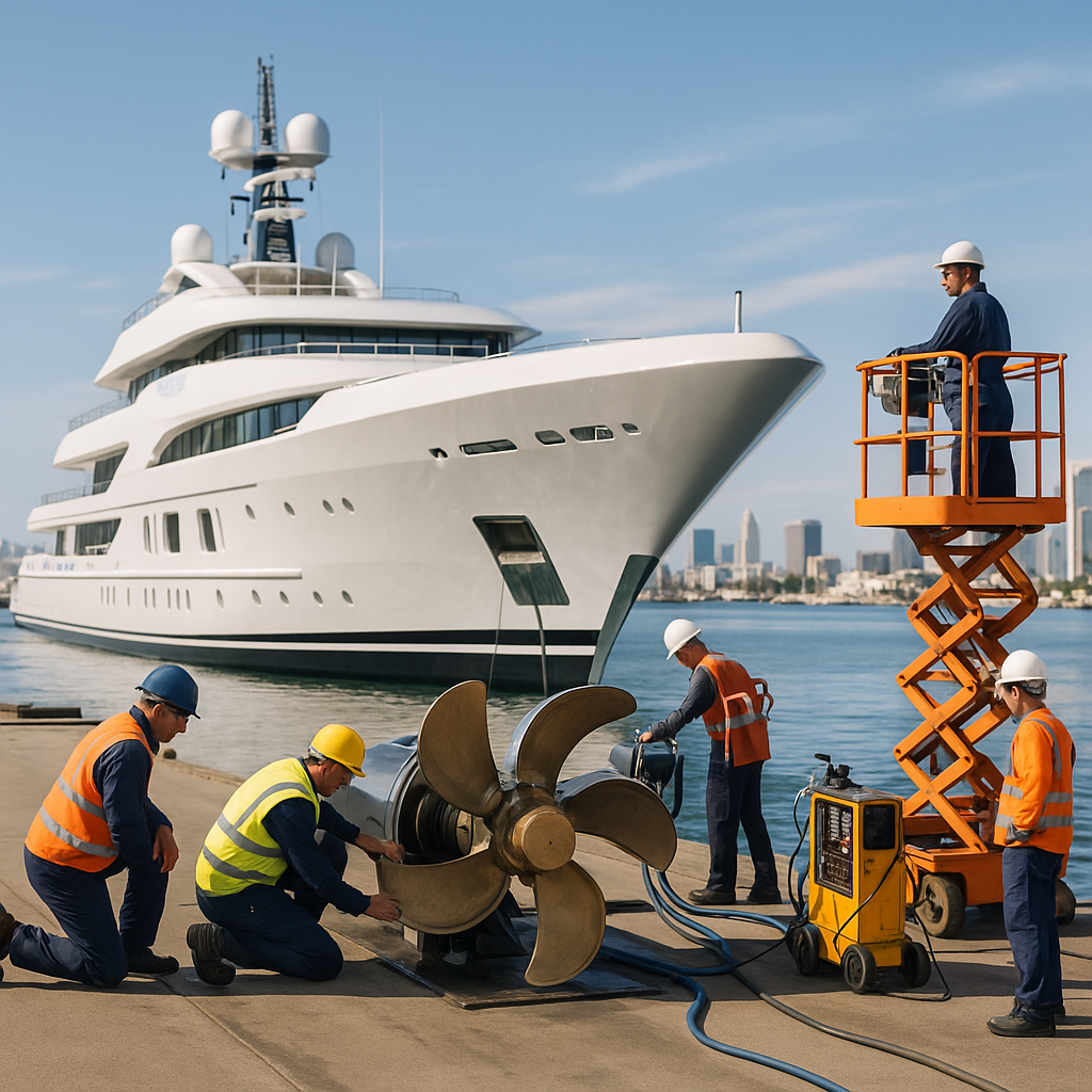 Emergence of Luxury Superyacht Industry Sparks Job Growth and Skills Demand in Los Angeles