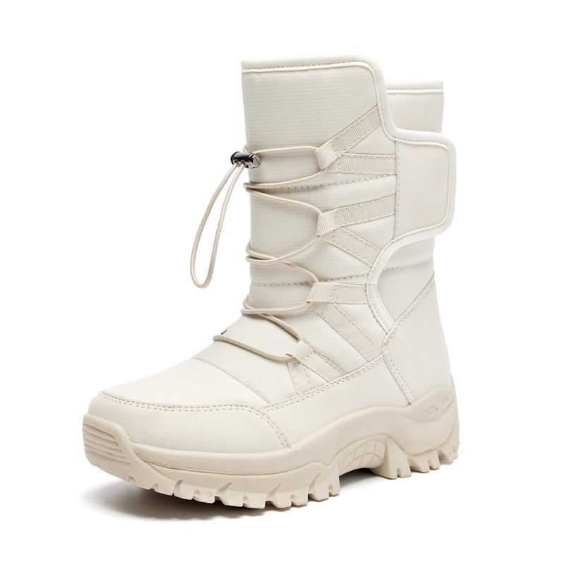 Gefütterte Herren-Winterstiefel, wasserabweisend