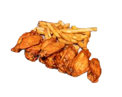 10 Pieces of Chicken Wings with Chips