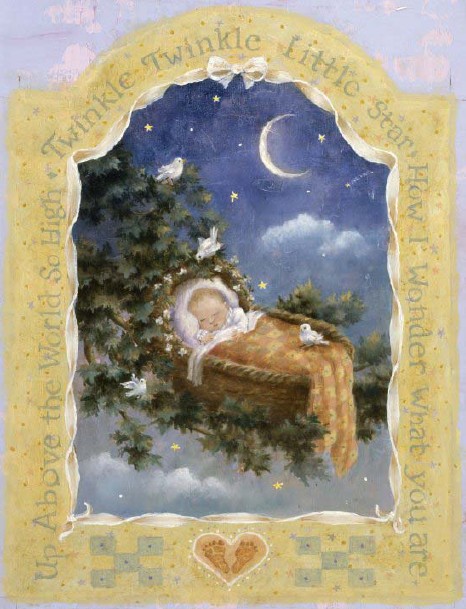 HAE RW070 Baby In Bassinet