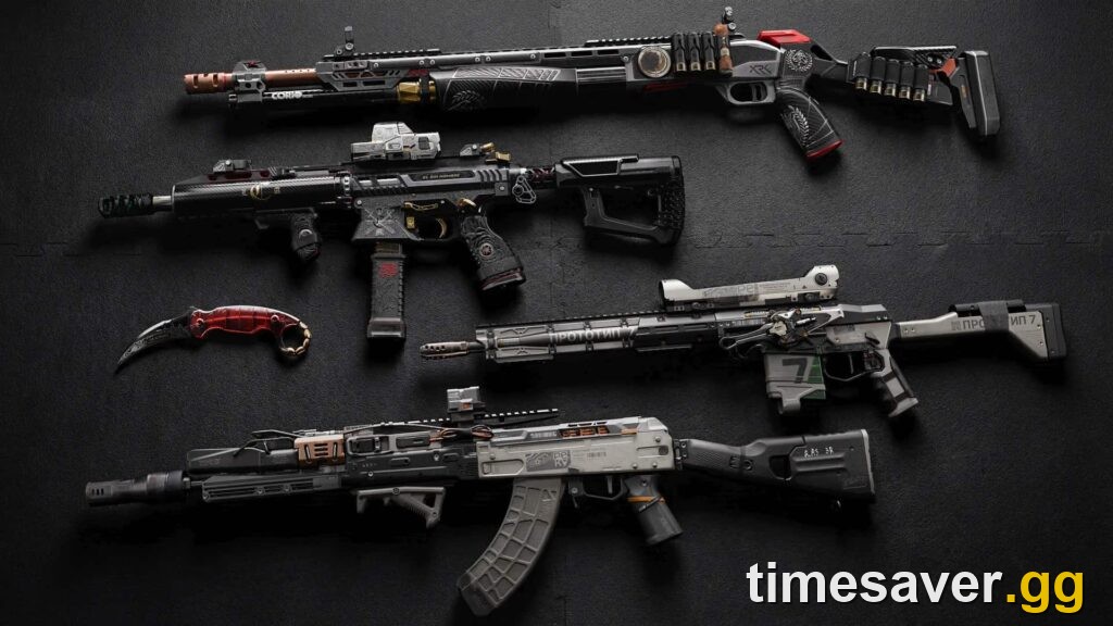 Modern Warfare 4 Vault Edition Signature Weapon Collection — the cosmetic bonus content bundled with the $99.99 Vault Edition