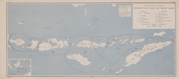 Lesser Sunda Islands  Indonesian ethnic groups and Christian missions 1945