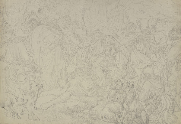 Sigfrid of Sweden dying