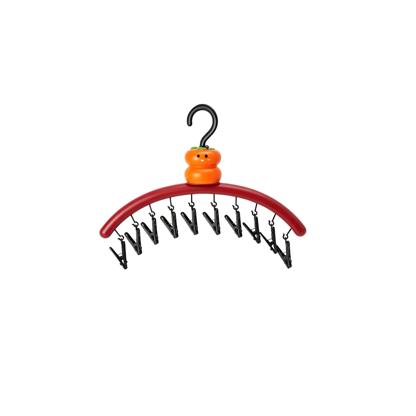 Cartoon drying rack kaki with clips
