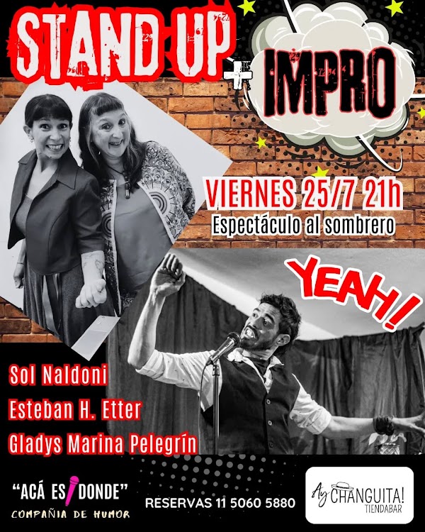 STAND UP IMPRO 🔥🎤🎭