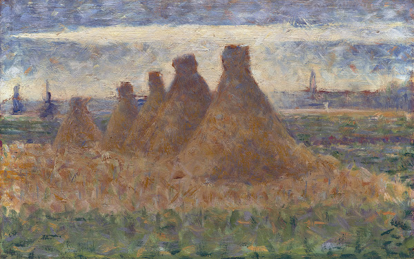 Haystacks c 1882