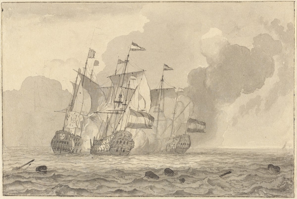 A Battle at Sea 1692