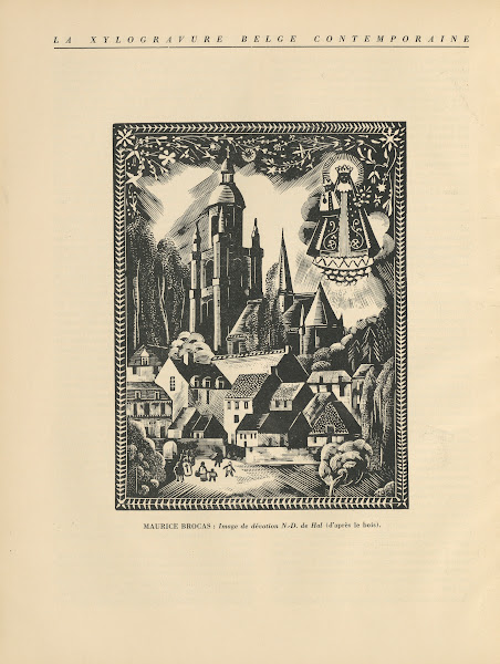 Maurice Brocas  Image de dévotion 1931