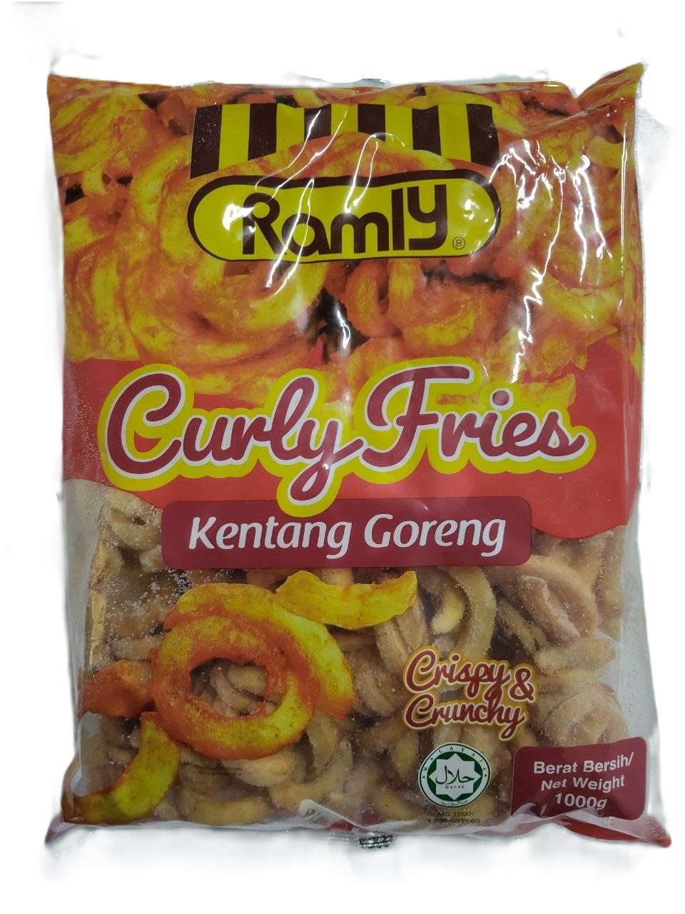 Ramly Curly Fries 1Kg