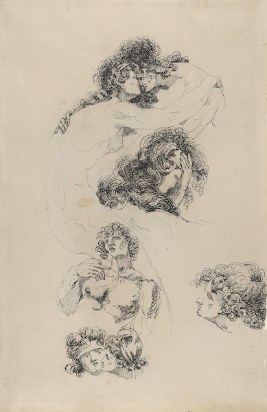 Studies of Lovers Embracing 1779