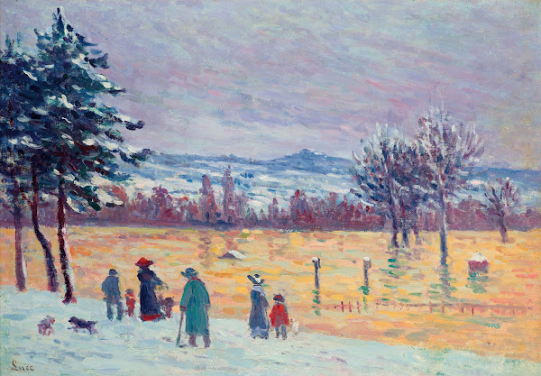 Linondation à Longchamp 1912