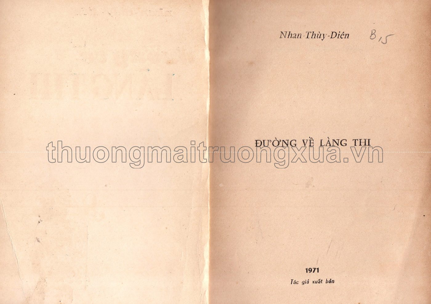 Đường về làng Thi (1971) - Trang 1